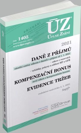 ÚZ 1405 Daně z příjmů, Evidence tržeb, 2021