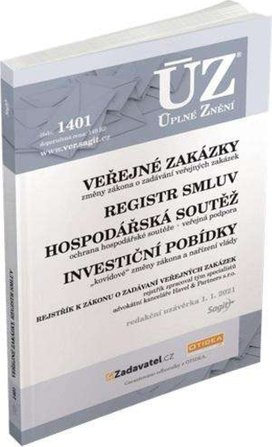 ÚZ 1401 Veřejné zakázky, ochrana hospodářské soutěže, veřejná podpora
