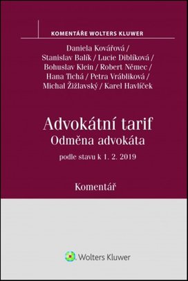 Advokátní tarif Odměna advokáta