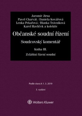 Občanské soudní řízení. Soudcovský komentář