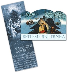 Betlém Jiří Trnka skládací + Vánoční koledy s notami