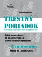 Trestný poriadok s rozsiahlym komentárom a judikatúrou