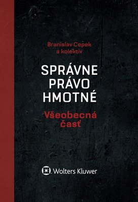 Správne právo hmotné Všeobecná časť