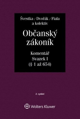 Občanský zákoník, Svazek I