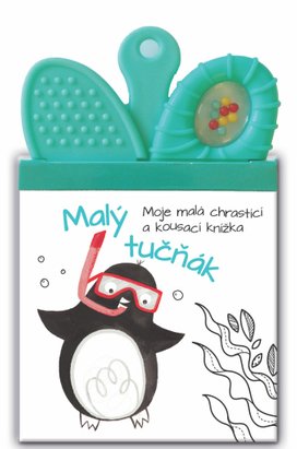 Moje malá chrasticí a kousací knížka Malý tučňák