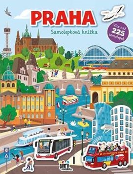 Samolepková knížka Praha