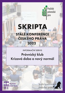 Skripta SKČP Právnický klub Krizová doba a nový normál