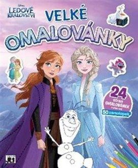 Velké omalovánky Ledové království