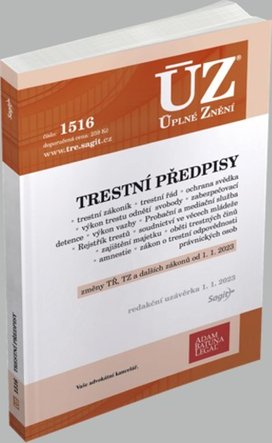 ÚZ 1516 Trestní předpisy