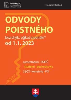 Odvody poistného od 1. 1. 2023