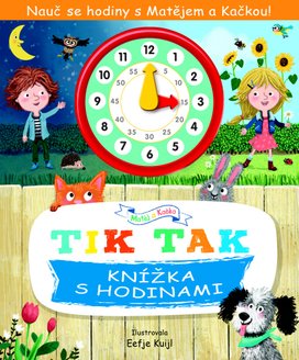 Tik tak Knížka s hodinami