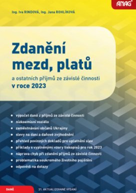 Zdanění mezd, platů a ostatních příjmů ze závislé činnosti v roce 2023