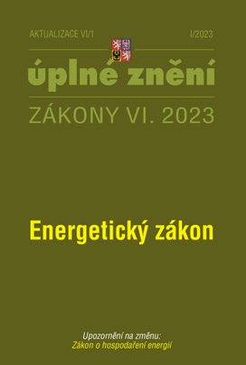 Aktualizace VI/1 Energetický zákon