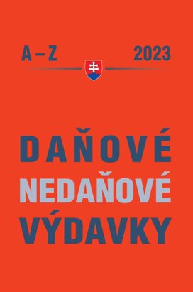 Daňové a nedaňové výdavky A – Z 2023