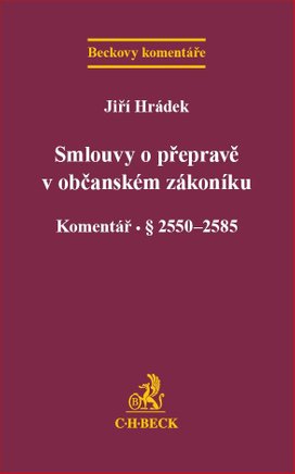 Smlouvy o přepravě v občanském zákoníku