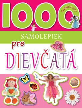 1000 samolepiek pre dievčatá