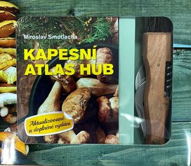Kapesní atlas hub + houbařský nůž