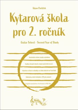 Kytarová škola pro 2. ročník