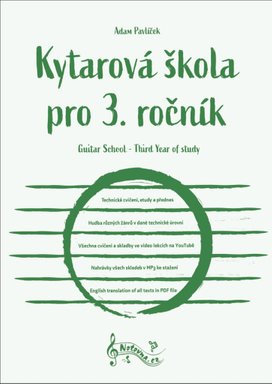 Kytarová škola pro 3. ročník