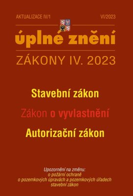 Aktualizace IV/1 2023 – Stavební zákon