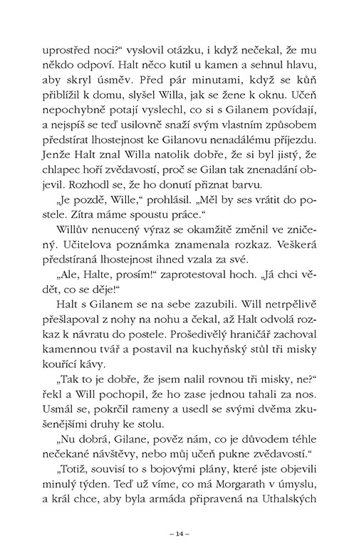 Hraničářův učeň - Hořící most