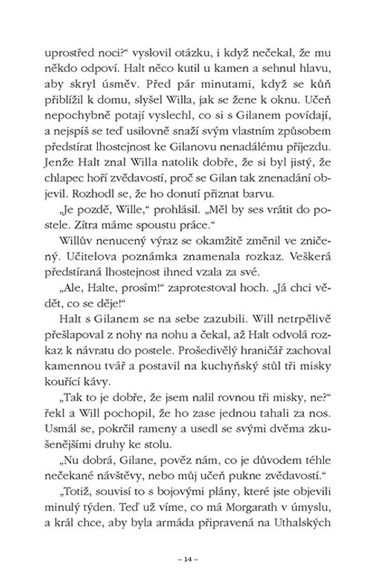 Hraničářův učeň - Hořící most