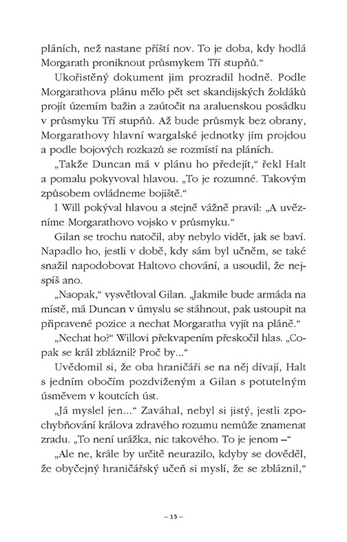 Hraničářův učeň - Hořící most