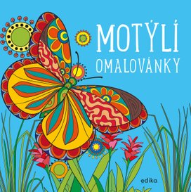 Motýlí omalovánky