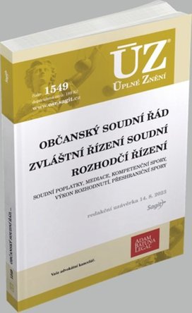 ÚZ 1549 Občanský soudní řád