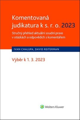 Komentovaná judikatura k s.r.o. 2023