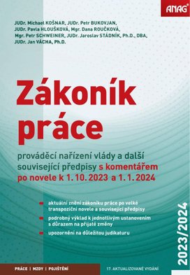Zákoník práce, prováděcí nařízení vlády a další související předpisy