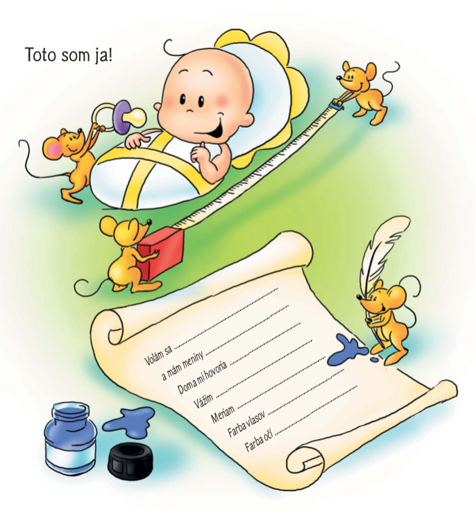 Naše dievčatko – prvý album