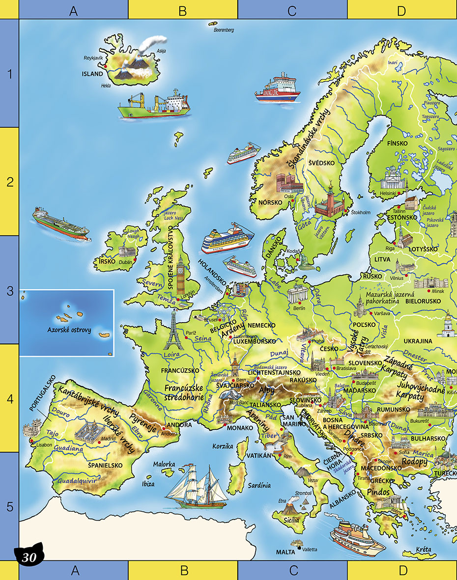 Detský ilustrovaný ATLAS SVETA
