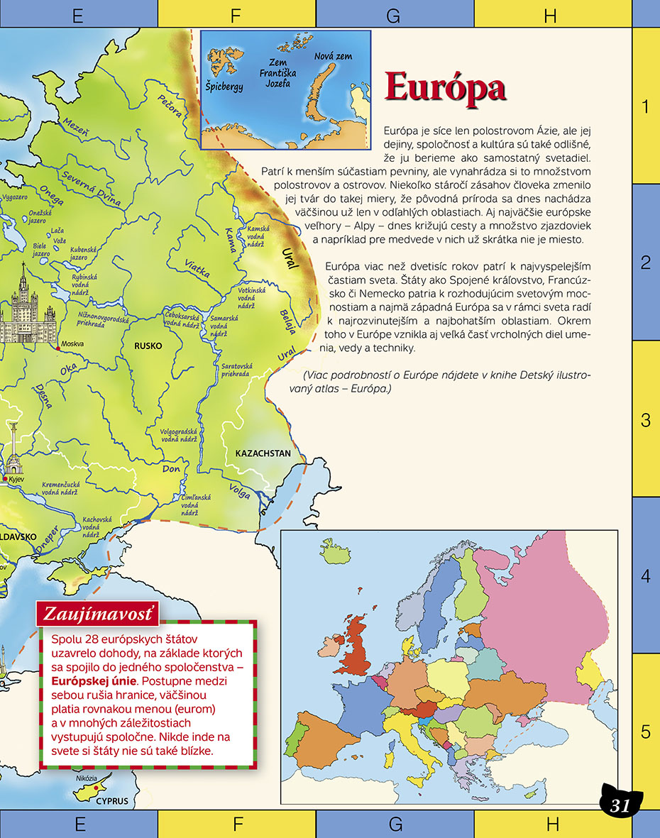 Detský ilustrovaný ATLAS SVETA