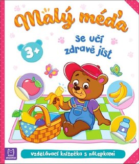 Malý méďa se učí zdravě jíst