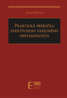Praktická príručka efektívneho verejného obstarávateľa