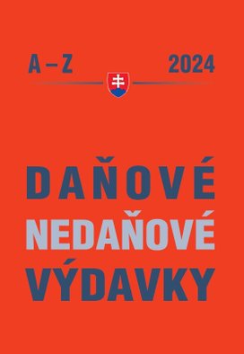 Daňové a nedaňové výdavky 2024