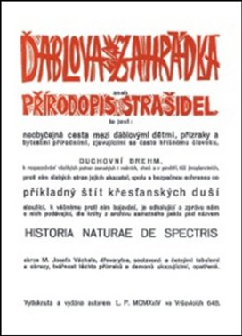 Ďáblova zahrádka aneb Přírodopis strašidel