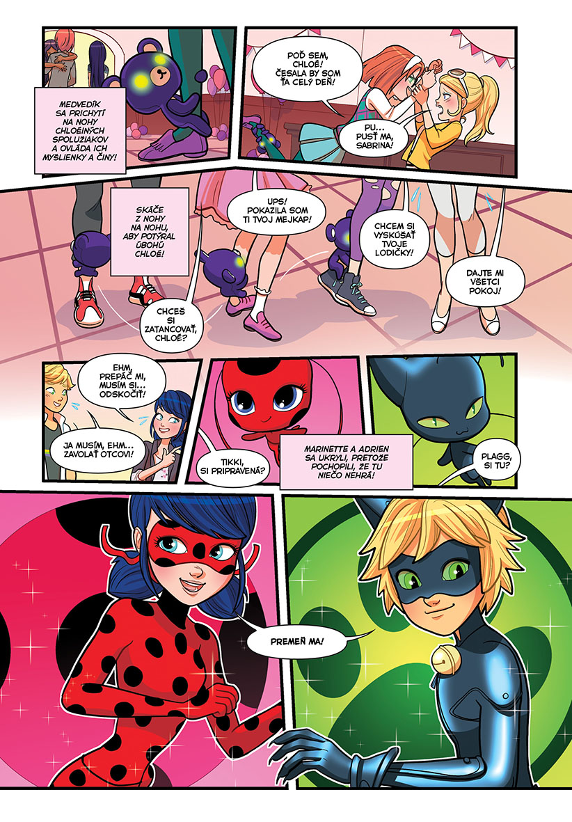 Čarovná Lienka a Čierny Kocúr - Komiksové príbehy 4