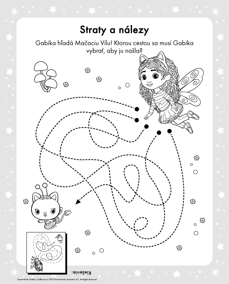 Gabikin kúzelný domček - Vyškrabovacie prekvapenie