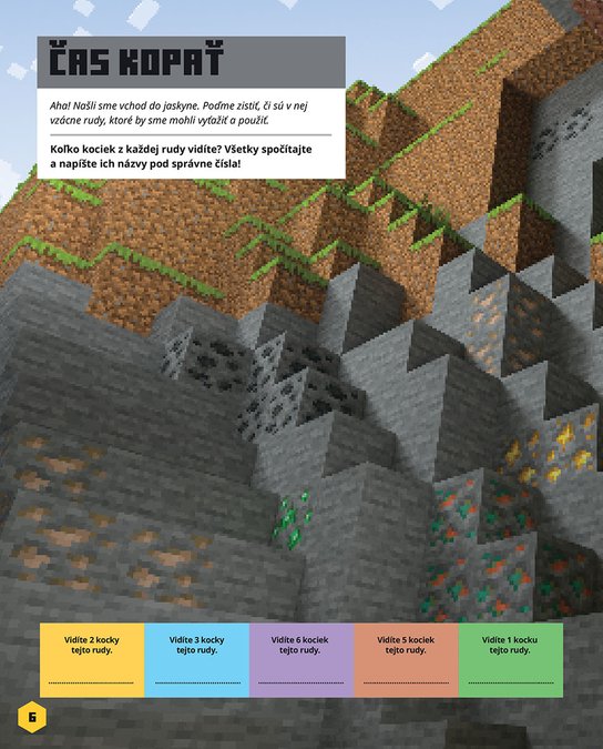 Minecraft - Darčeková kolekcia pre dobrodruhov