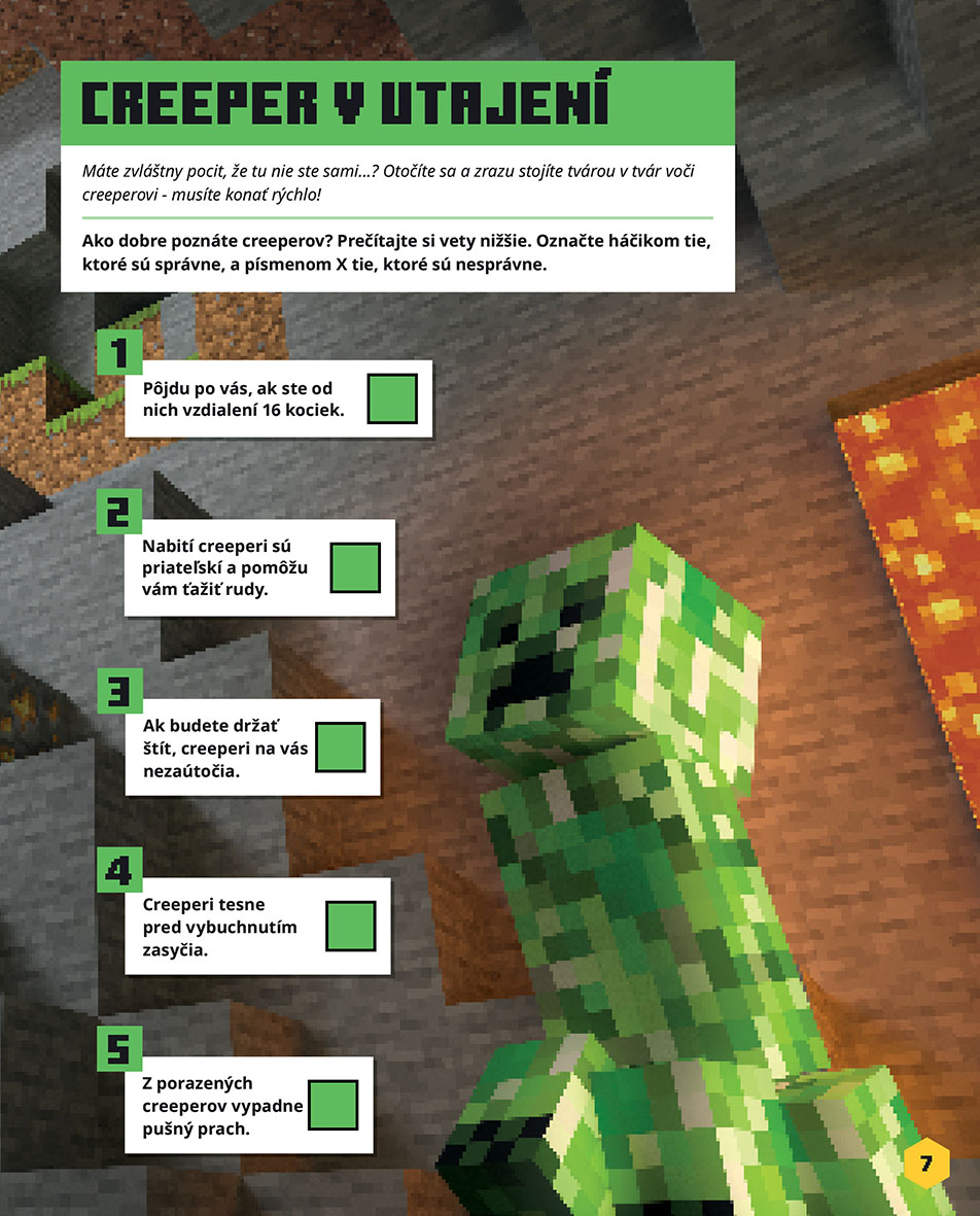 Minecraft - Darčeková kolekcia pre dobrodruhov