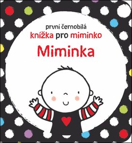 První černobílá knížka pro miminko Miminka