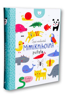 Mimiknihovna Zvířata Šest miniknížek