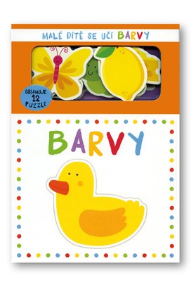 Malé dítě se učí barvy