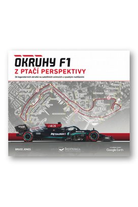 Okruhy F1 z ptačí perspektivy