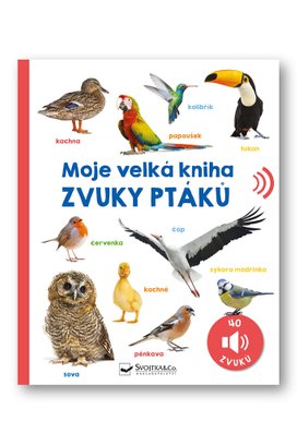 Moje velká kniha Zvuky ptáků