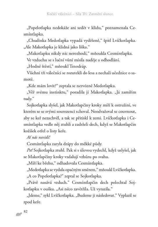 Kočičí válečníci: Síla tří (4) – Zatmění slunce