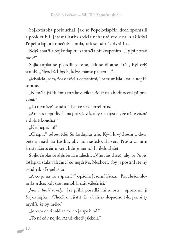 Kočičí válečníci: Síla tří (4) – Zatmění slunce