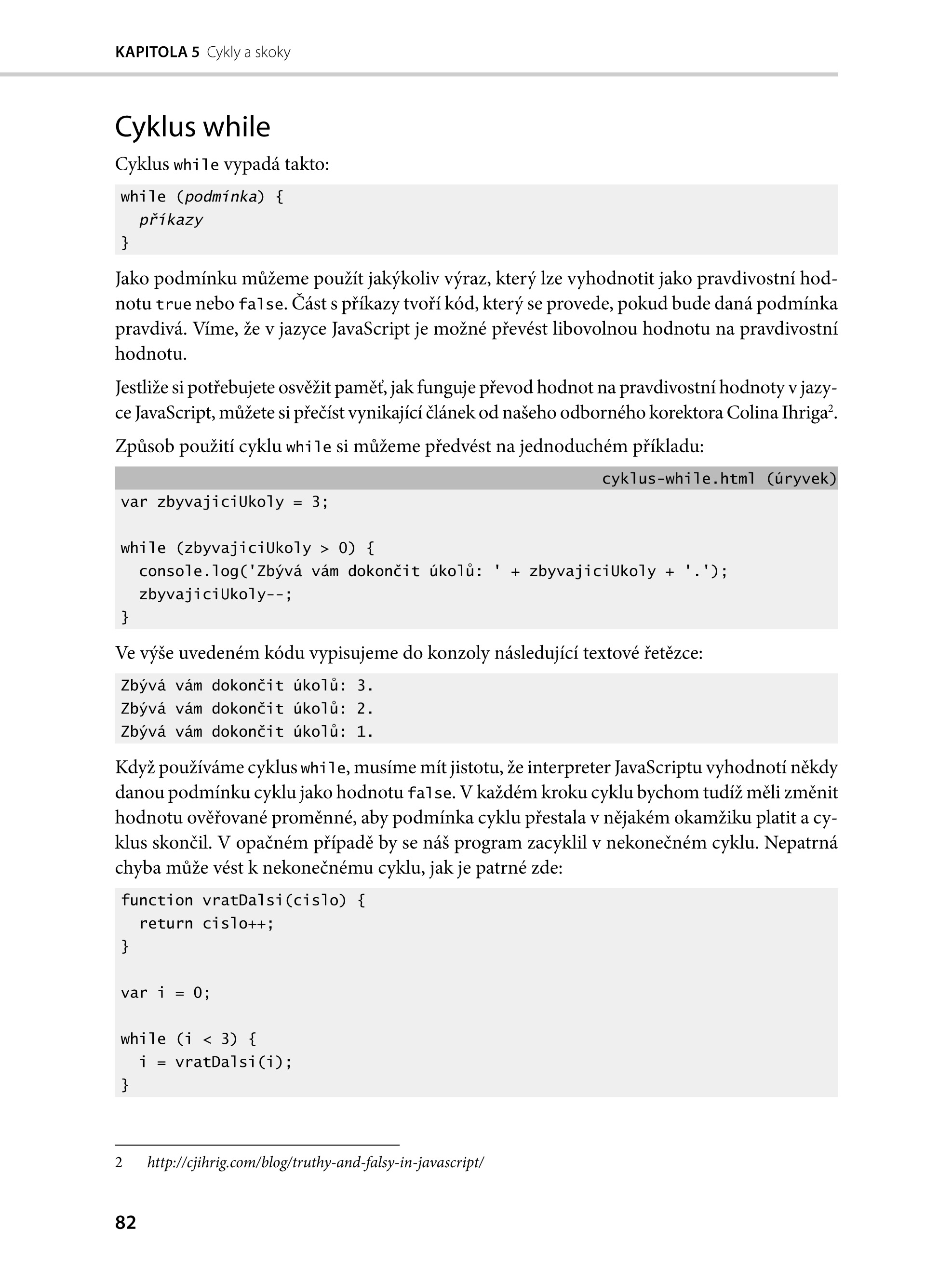 JavaScript Okamžitě